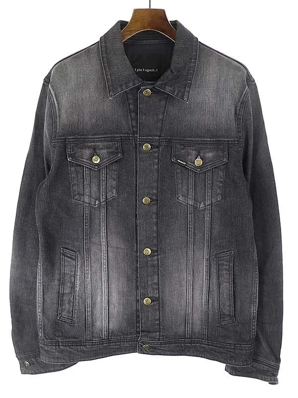 1piu1uguale3 ウノピゥウノウグァーレトレ 17AW 3RD PROGRESSIVE DENIM ヴィンテージ加工ウォッシュデニムジャケット