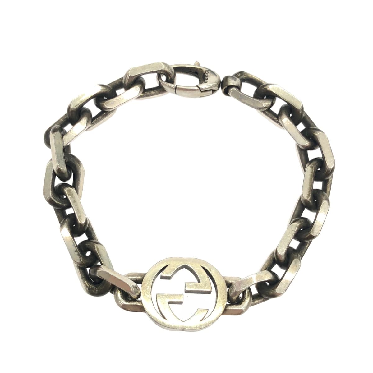 GUCCI グッチ インターロッキング チェーン ブレスレット