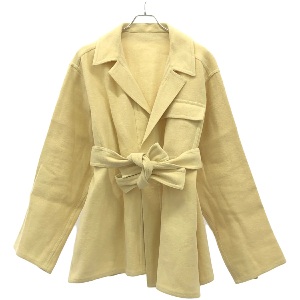 POSTELEGANT ポステレガント 23AW washi paper cotton over jack 和紙ペーパーコットンベルテッドジャケット 0346 JK23A0003