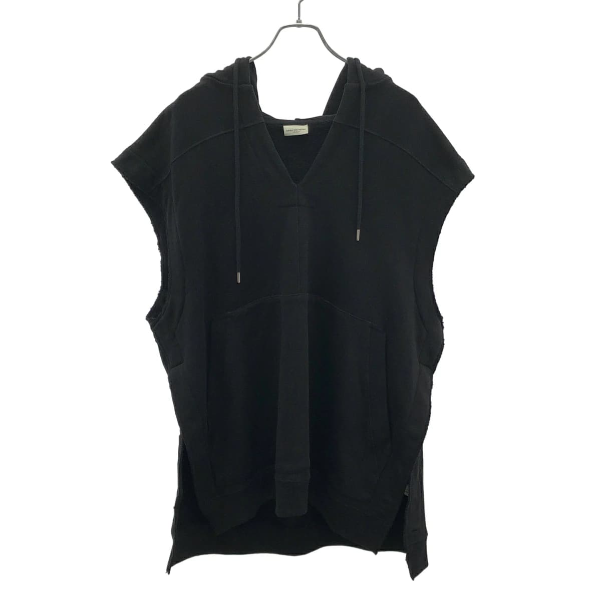 DRIES VAN NOTEN ドリスヴァンノッテン 21AW スウェットノースリーブプルオーバーパーカー