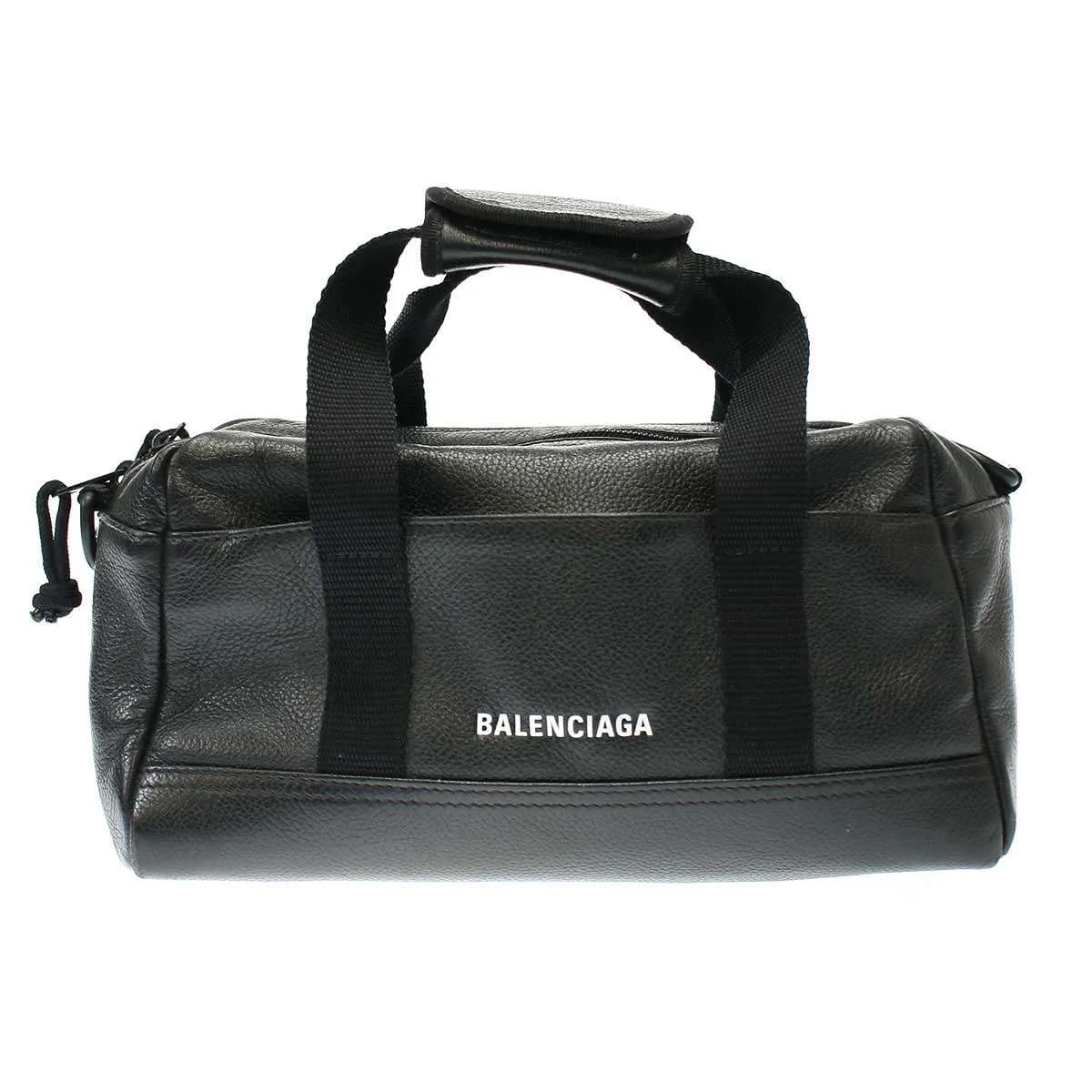 BALENCIAGA バレンシアガ エクスプローラー スモール ダッフル レザーショルダーバッグ 673172