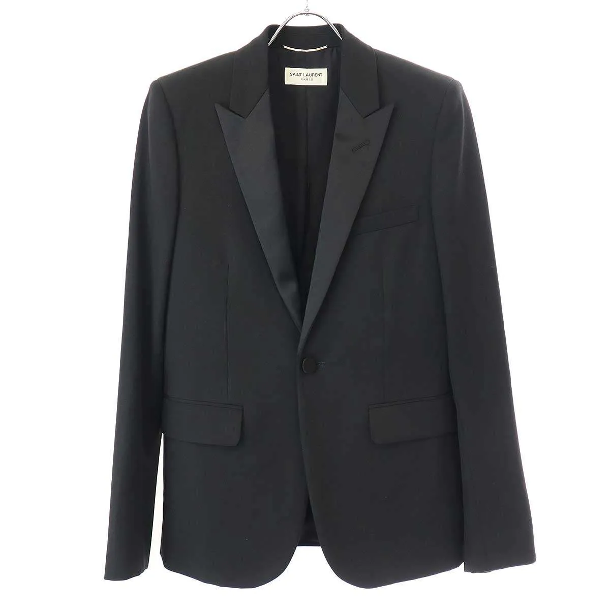 SAINT LAURENT サンローラン パリ 15AW アイコニックスモーキングテーラードジャケット