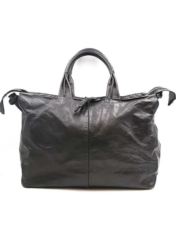 cornelian taurus by daisuke iwanaga コーネリアンタウラス バイ ダイスケイワナガ Veil Handle Mid Bag ホースレザー2WAYショルダートートバッグ