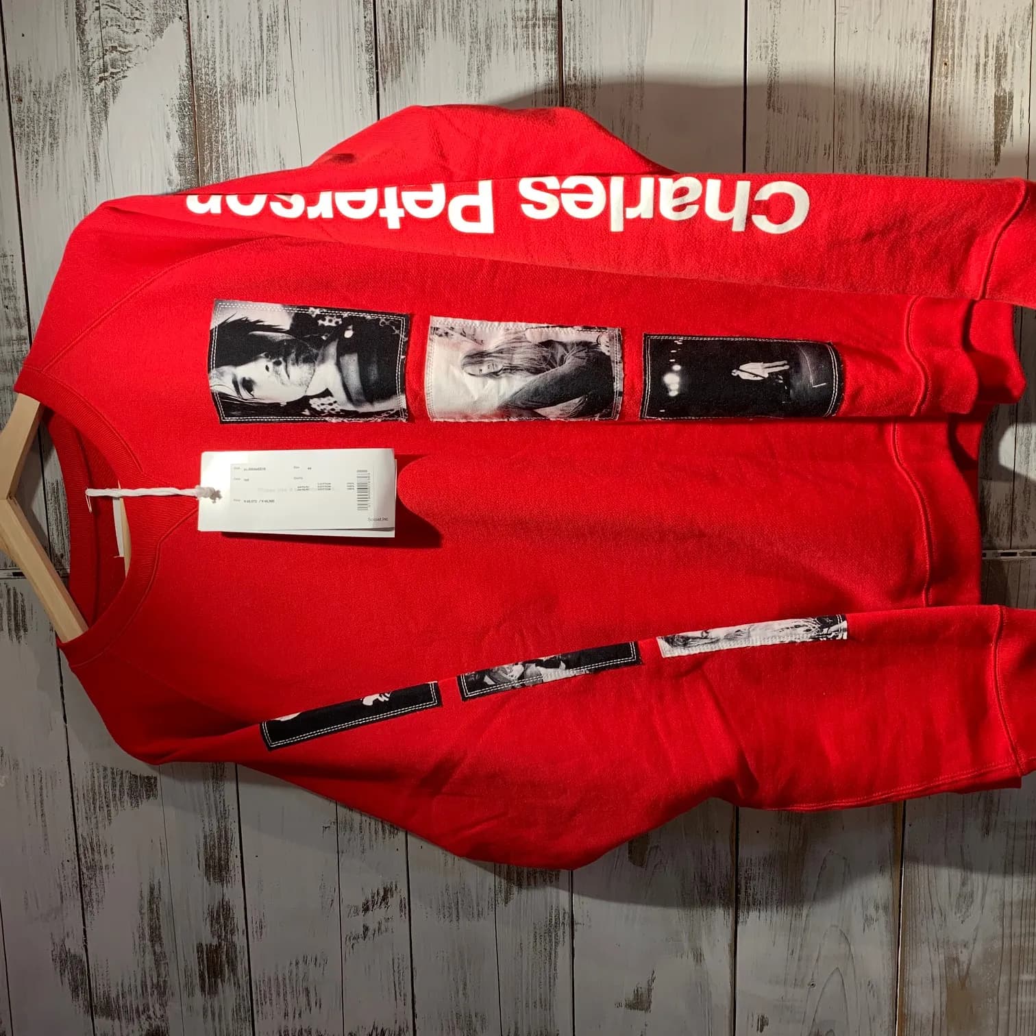 TAKAHIROMIYASHITA The SoloIst. TAKAHIRO MIYASHITA The Soloist.19SS Charles Peterson patch&print sweat shirt