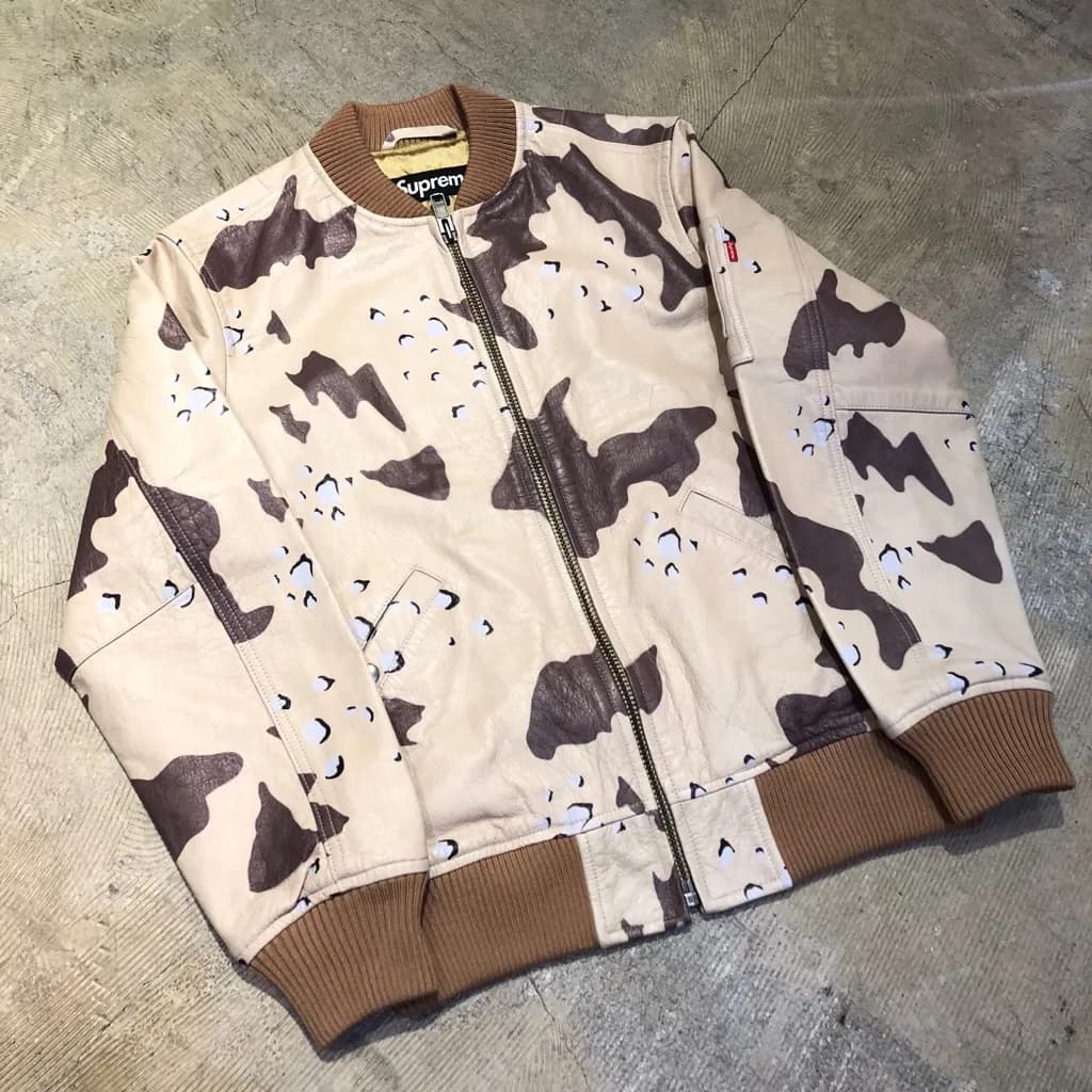 Supreme Supreme 17SS dessert camo ma-1