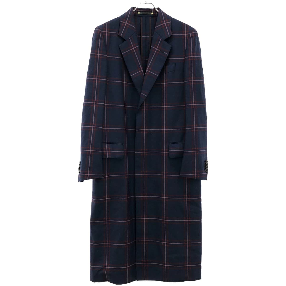 Paul Smith ポールスミス 19SS ハイコントラストチェック チェスターコート