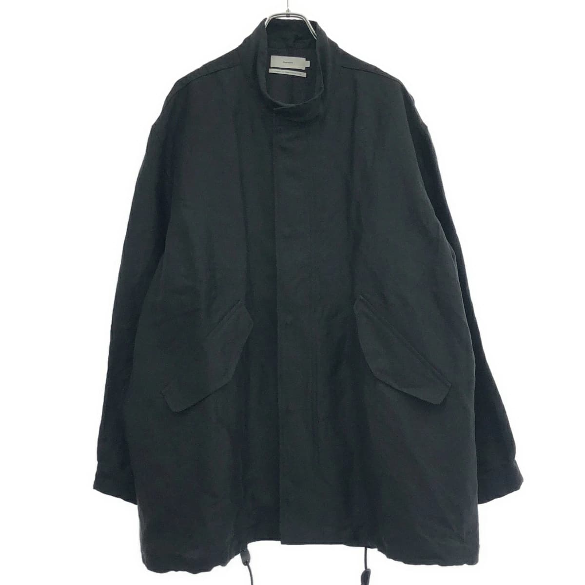 Graphpaper グラフペーパー 25SS Back Satin Linen Cupro Short Mods Coat バックサテンリネンキュプラショートモッズコート GM251-10270