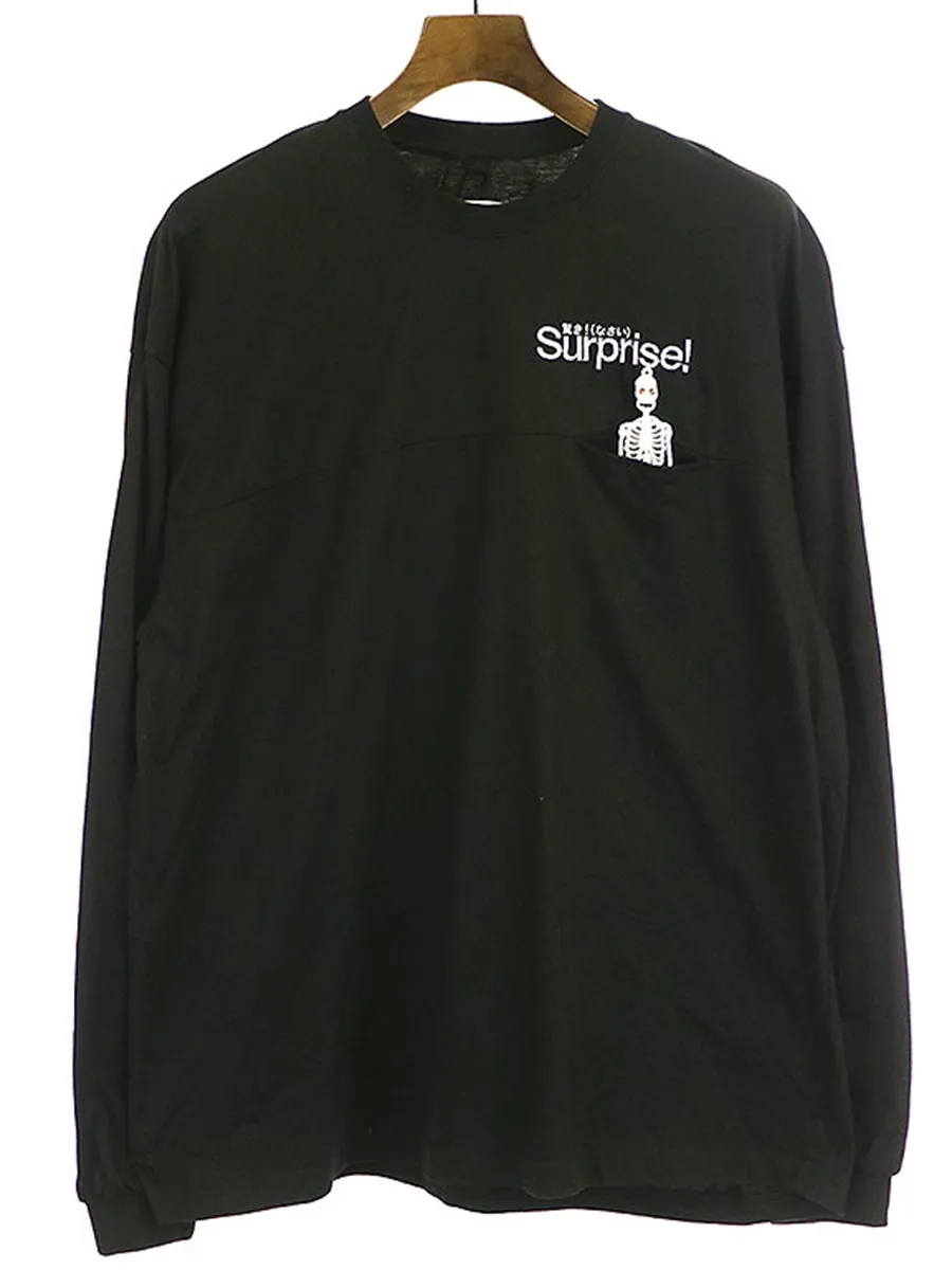 doublet ダブレット 19AW スカルエンブロイダリーロングスリーブTシャツ