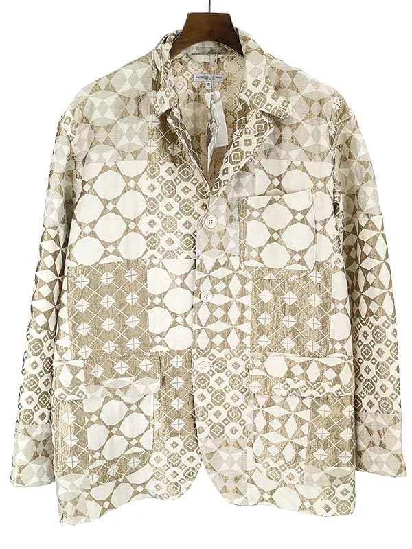 Engineered Garments エンジニア-ドガーメンツ 22SS CP Ethnic Jacquard ジャガードジャケット