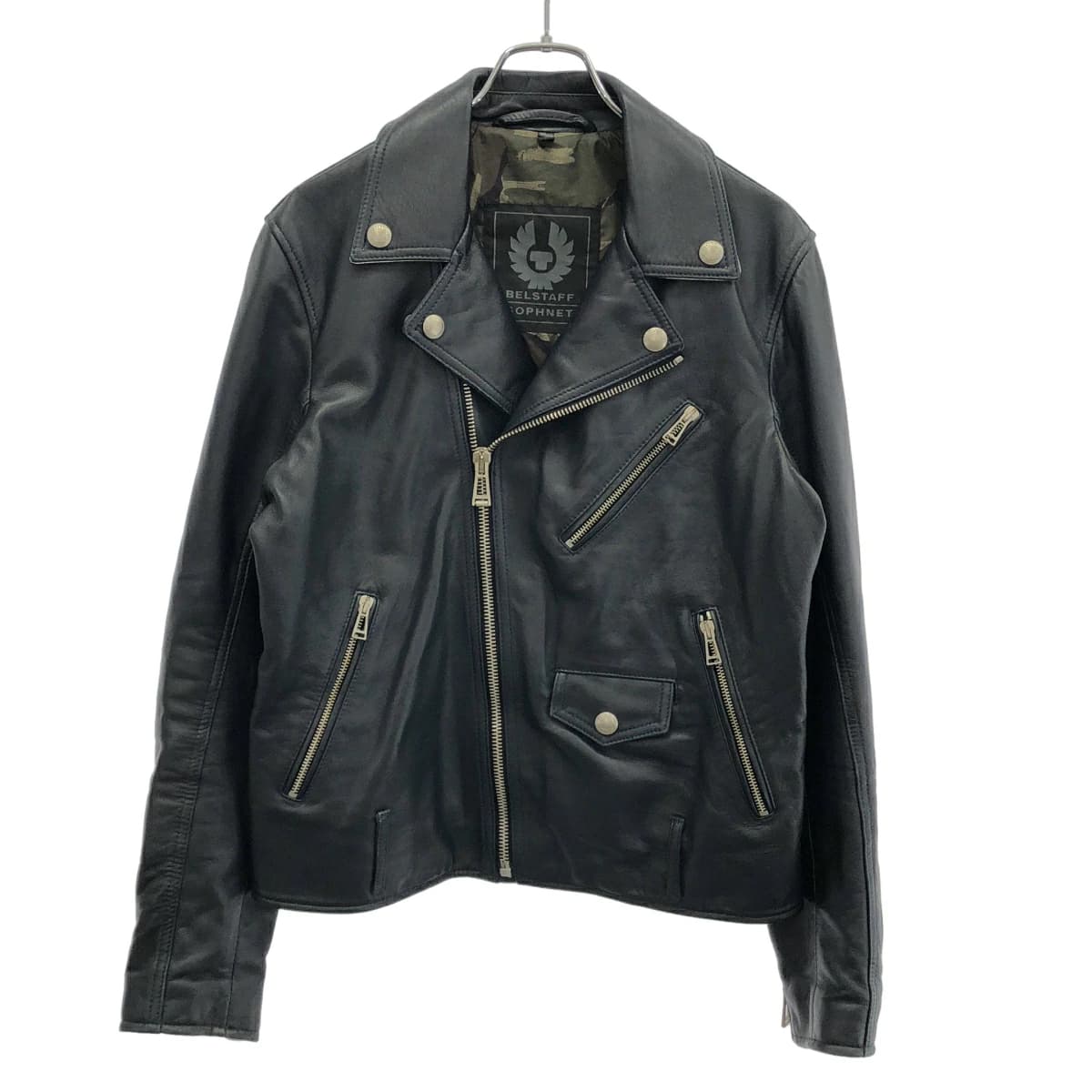 SOPHNET. ベルスタッフ×ソフネット 18AW HARDEN BXS ラムレザーライダースジャケット