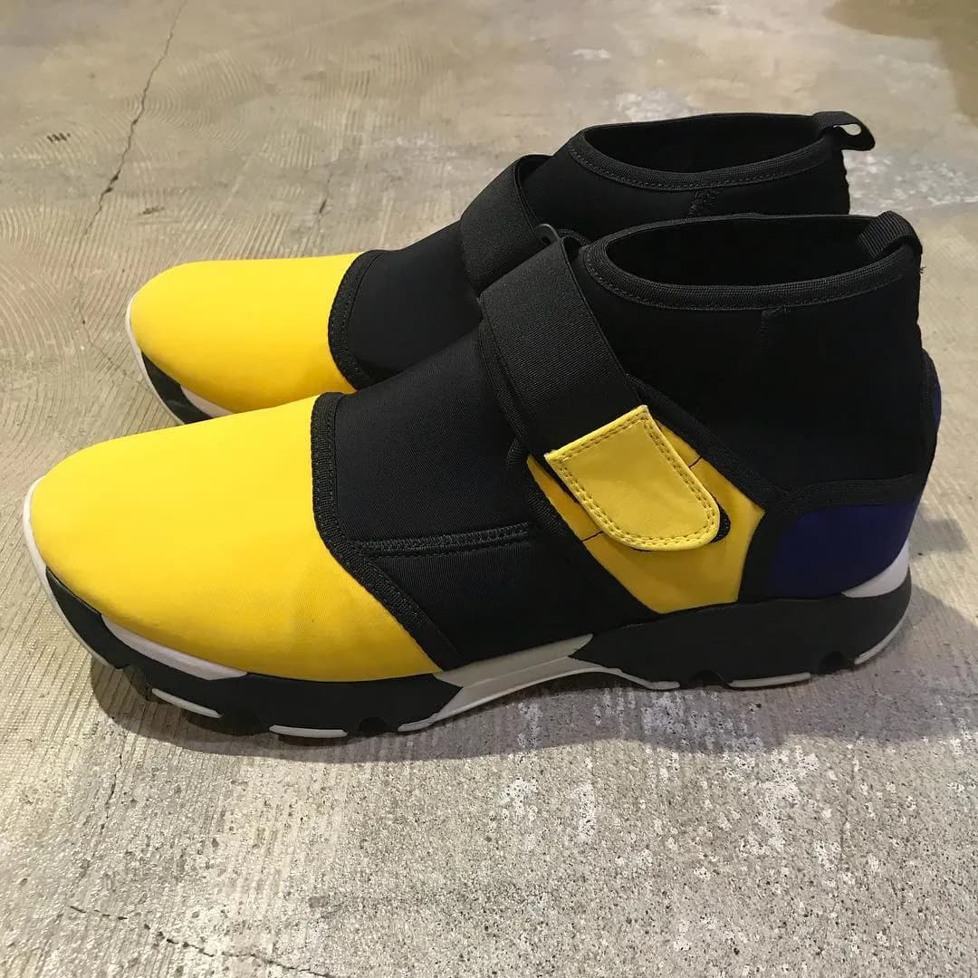 MARNI MARNI 16SS ネオプレンハイカットスニーカー