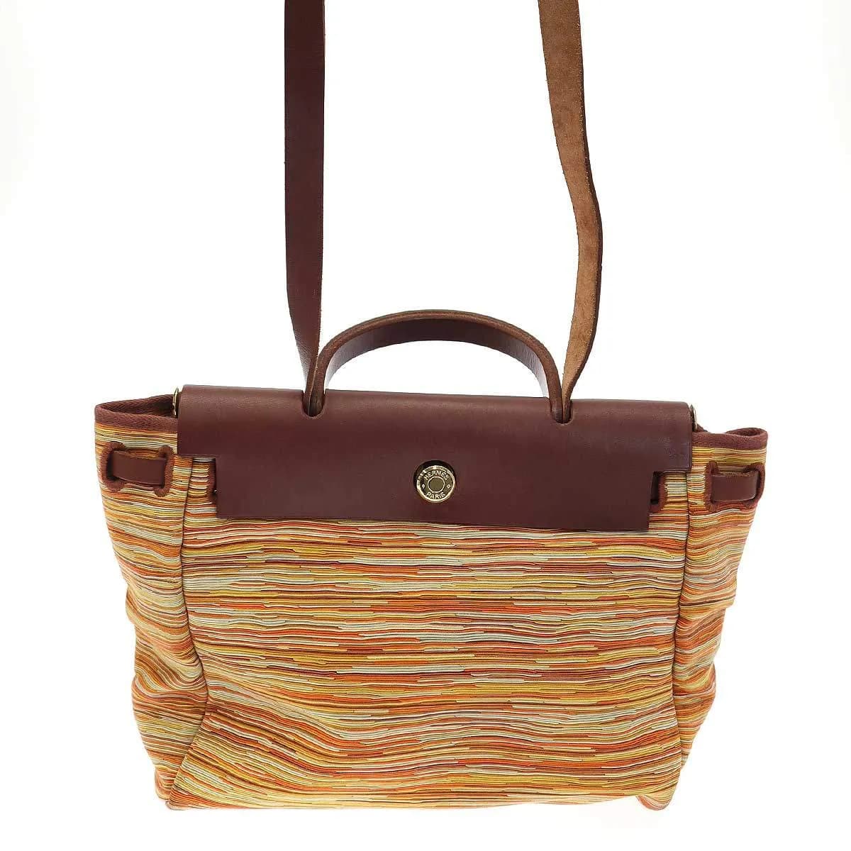 HERMES エルメス □G刻印 2003年製 エールバッグPM ヴィブラート