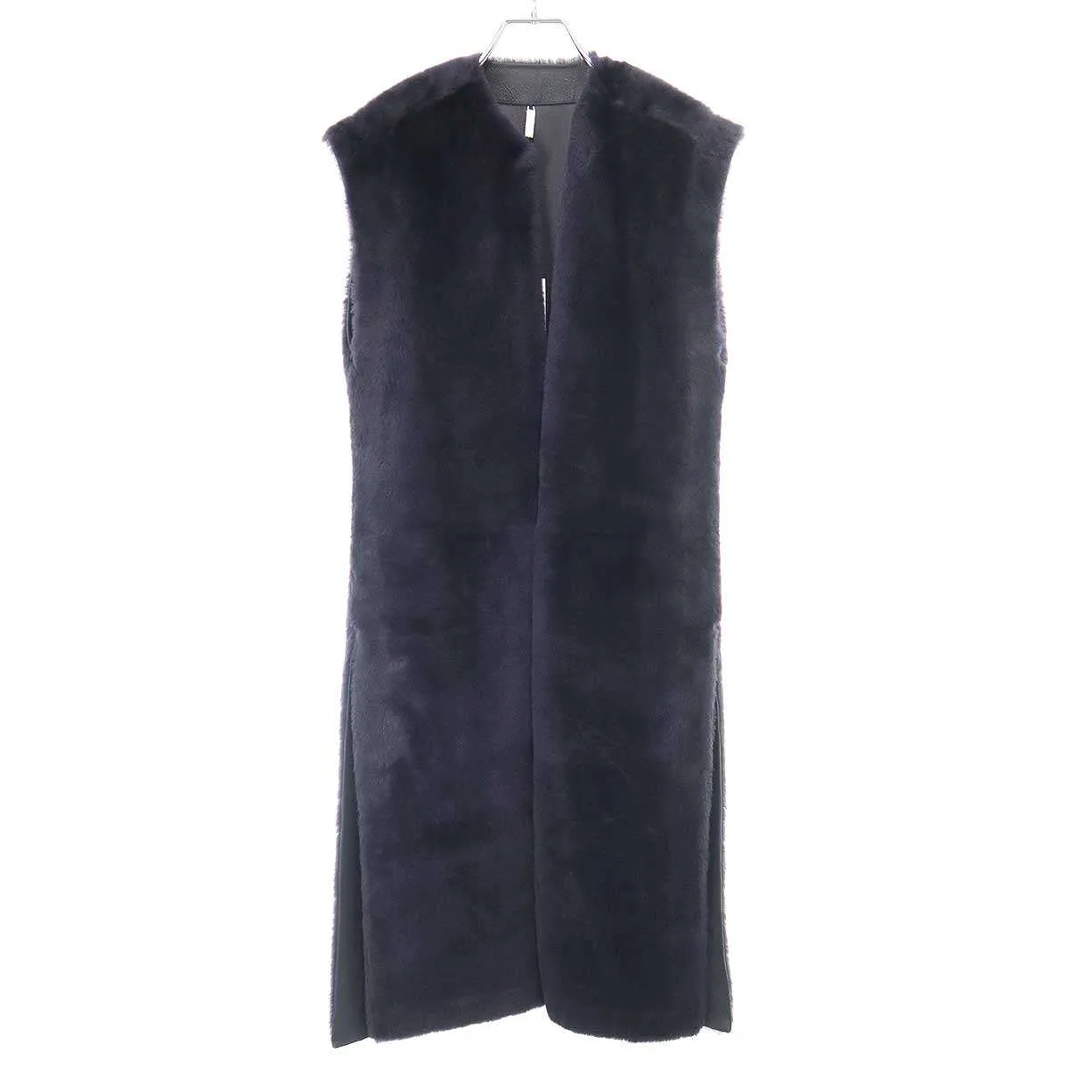 HELMUT LANG ヘルムート ラング シープスキン ムートンレザーロングベスト