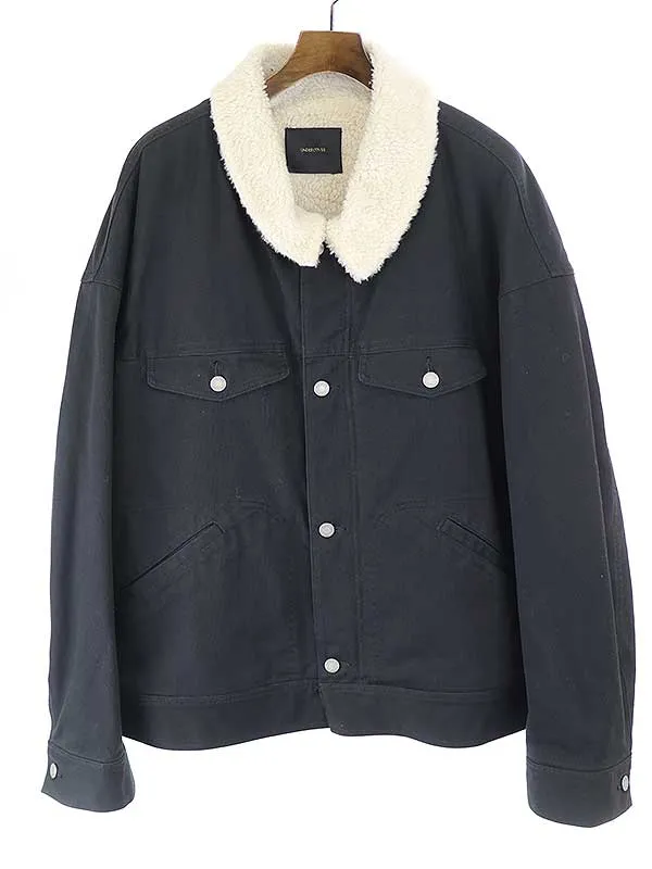 UNDERCOVER アンダーカバー 17AW 裏ボアピケBIGデニムジャケット