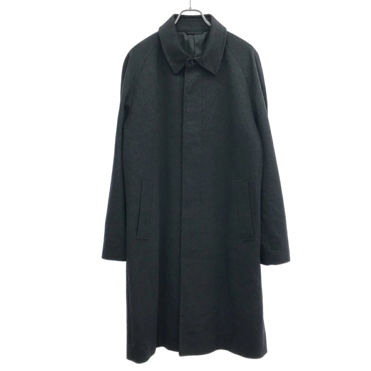 Yohji Yamamoto ヨウジヤマモト ダーバンアール カシミヤステンカラーコート
