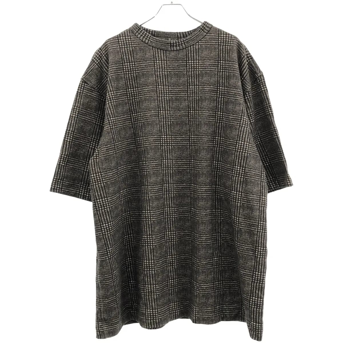 DRIES VAN NOTEN ドリスヴァンノッテン 23SS HAKKO PR 6613 M.K.T-SHIRT ハウンドトゥース スウェットTシャツ