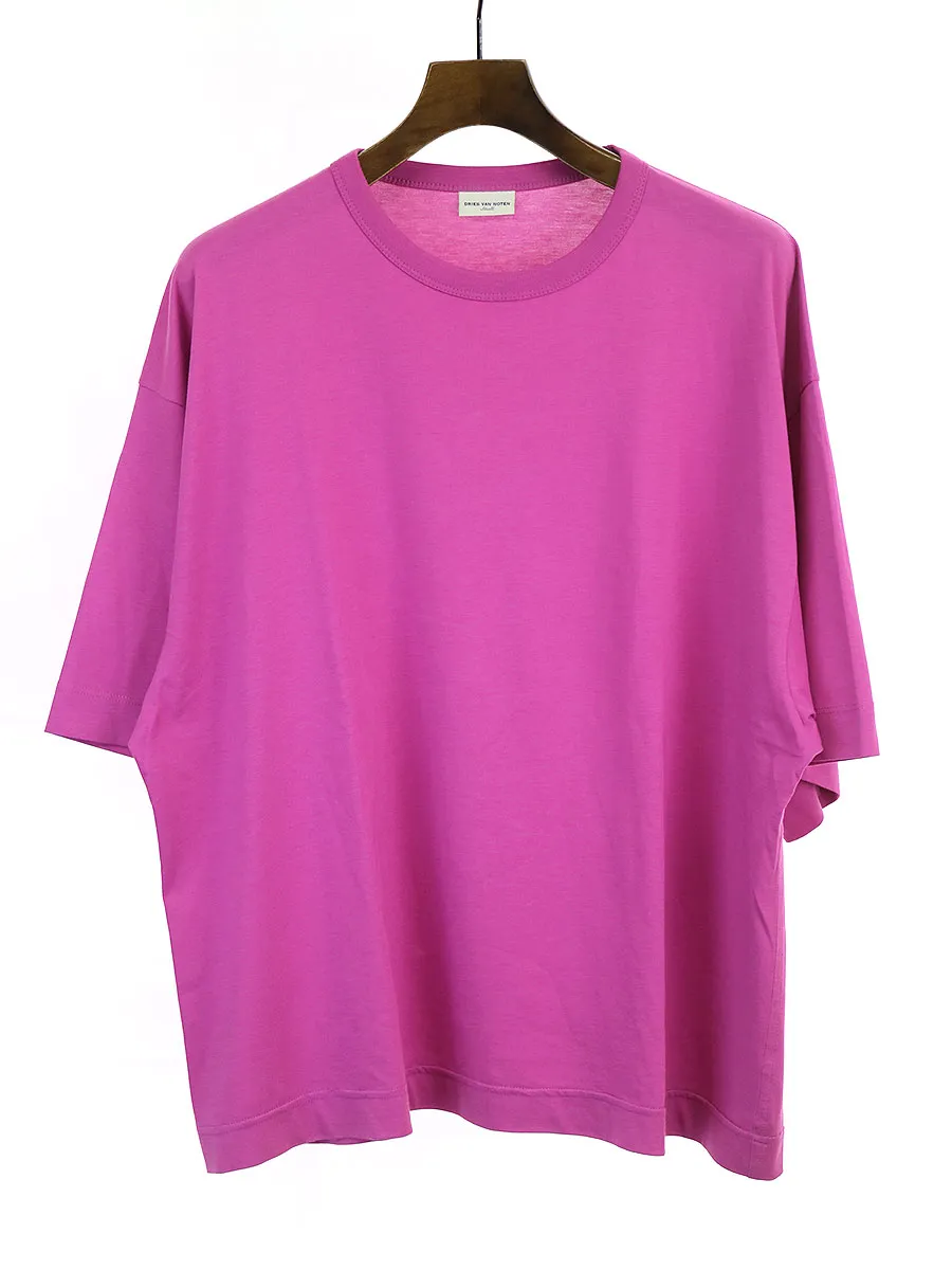 DRIES VAN NOTEN ドリスヴァンノッテン 20SS オーバーサイズコットンTシャツ