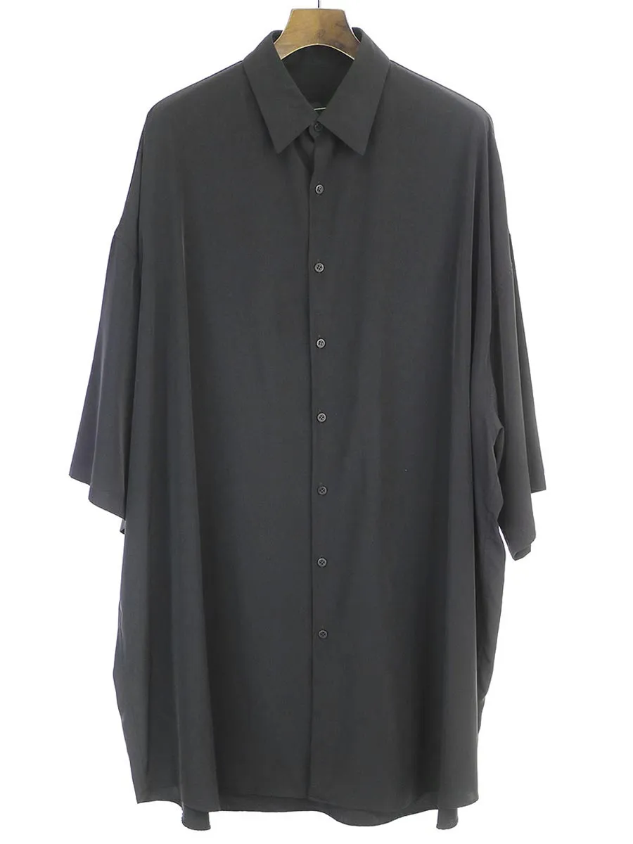 LAD MUSICIAN ラッドミュージシャン 19SS SUPERBIG SHORT SLEEVE SHIRT ビッグシャツ