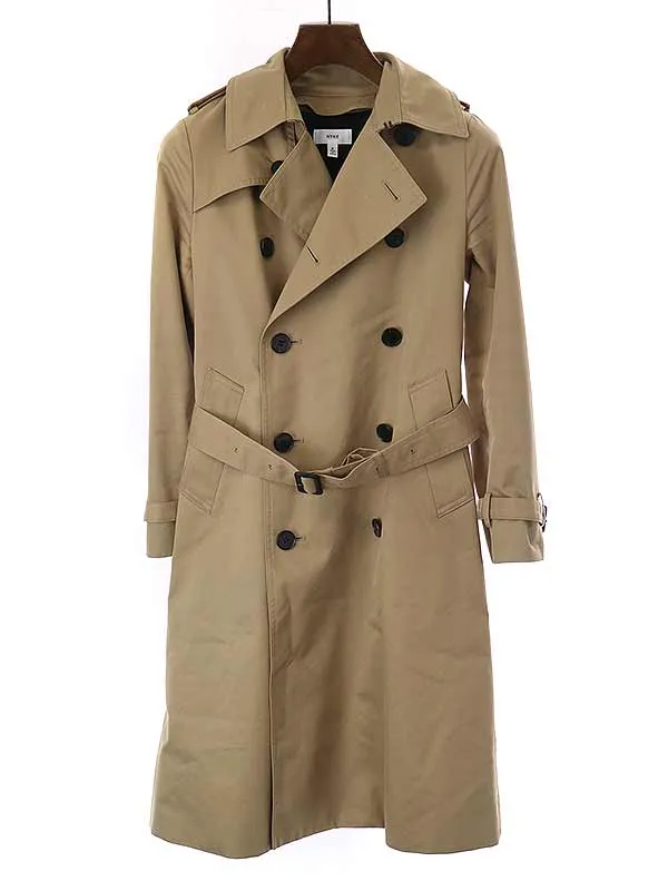 HYKE ハイク 15AW COTTON BELTEDTRENCH COAT ライナー付コットンベルテッドトレンチコート