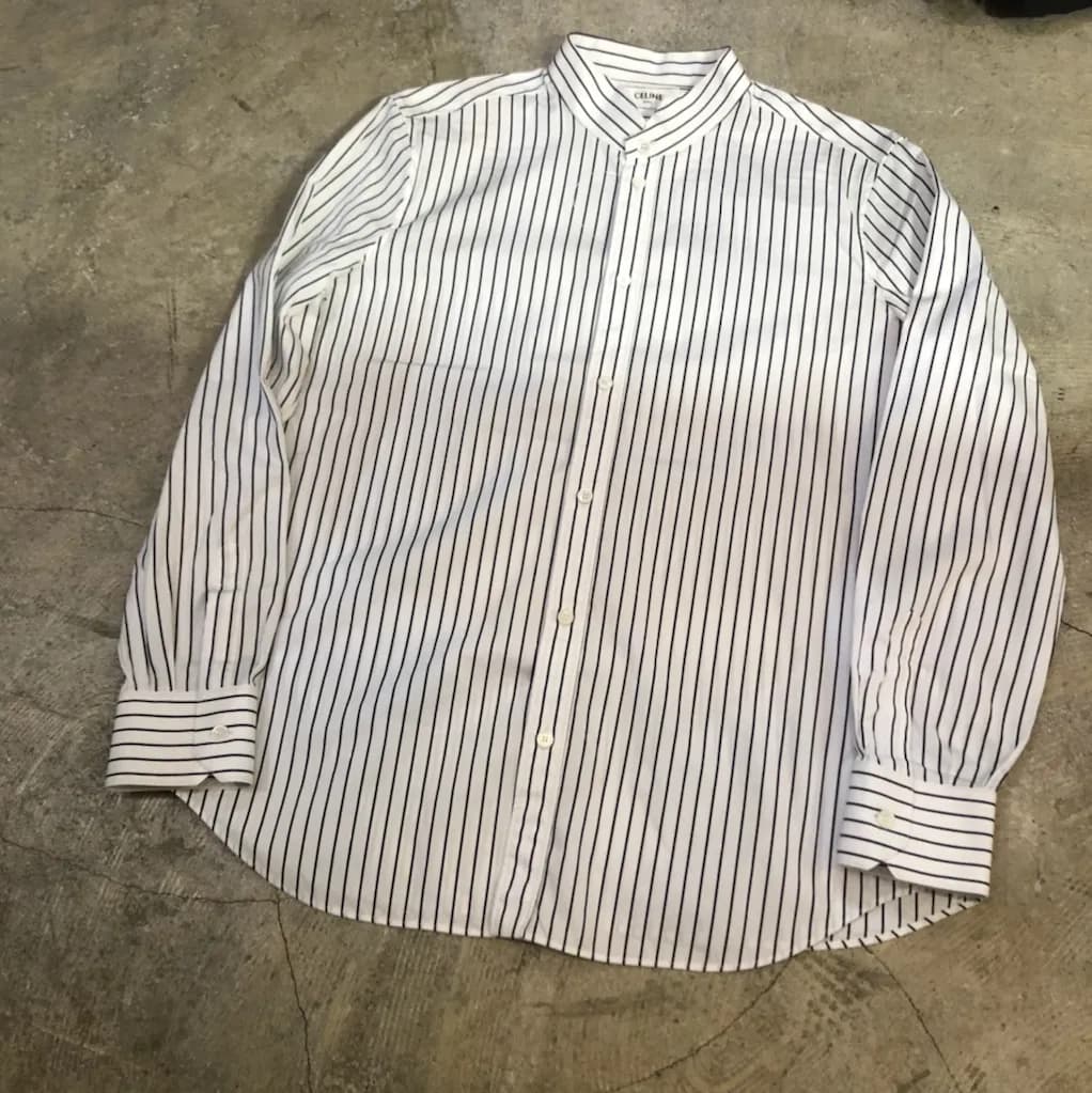 CELINE CELINE 19SS パレスカラークラシックポプリンシャツ