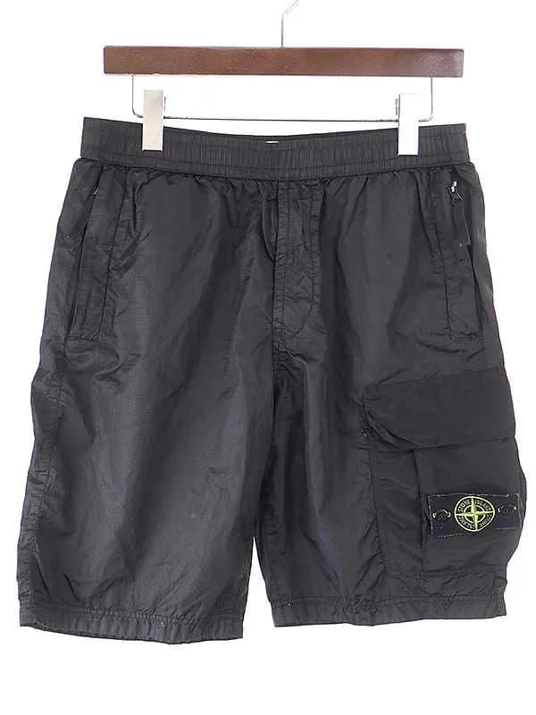 STONE ISLAND ストーンアイランド メタルナイロンカーゴショーツ