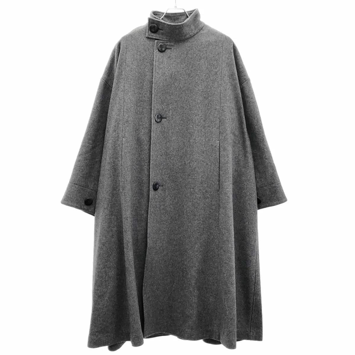 ENFOLD エンフォルド OVER SIZE FLARE COAT オーバーサイズフレアコートウールコート