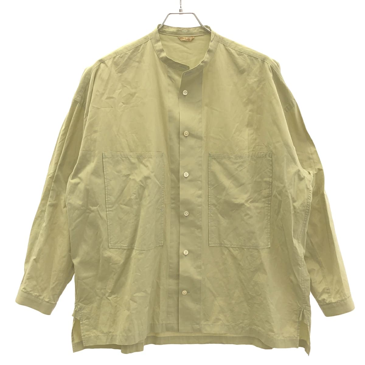 ARTS&SCIENCE アーツアンドサイエンス 19SS バンドカラーシャツ 091-U60B-017