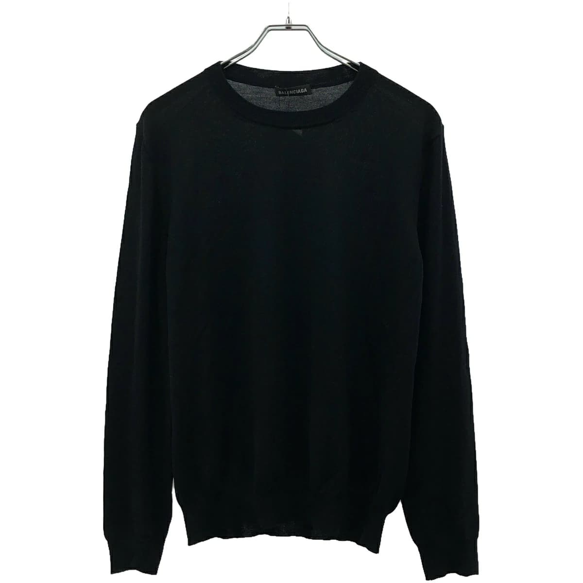 BALENCIAGA バレンシアガ 19AW BBロゴ クルーネックニットセーター