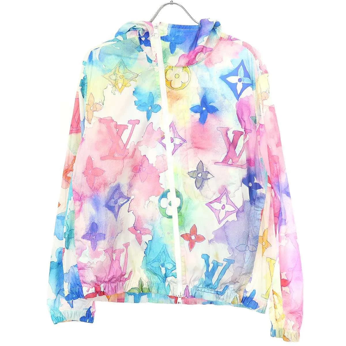 LOUIS VUITTON ルイヴィトン 21SS モノグラムウォーターカラー フーデッドジャケット CP2 HLB20W