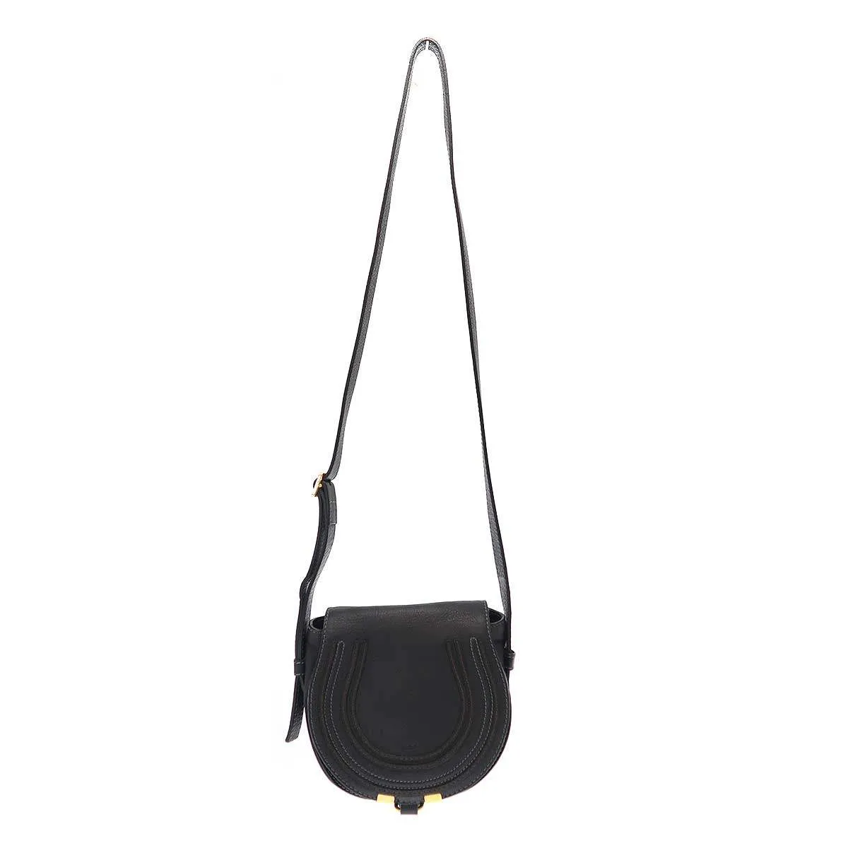 Chloe クロエ MARCIE MINI BAG ミニマーシー レザーショルダーサドルバッグ