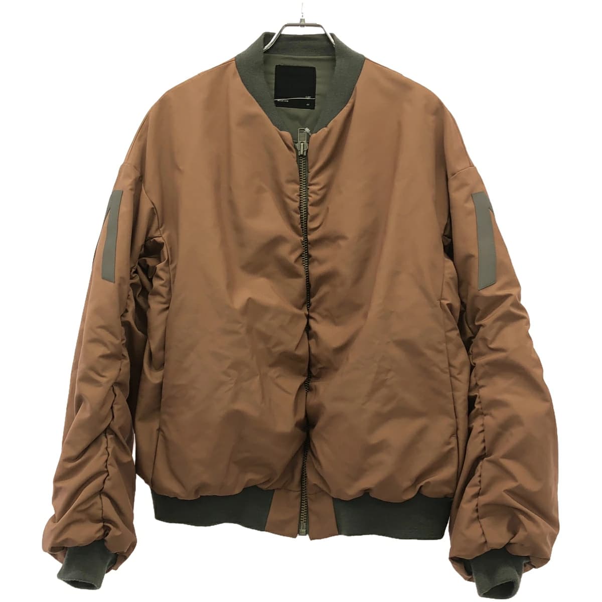 LAD MUSICIAN ラッドミュージシャン 17AW POLYESTER DOUBLE CLOTH MA-1 ポリエステルダブルクロスボンバージャケット