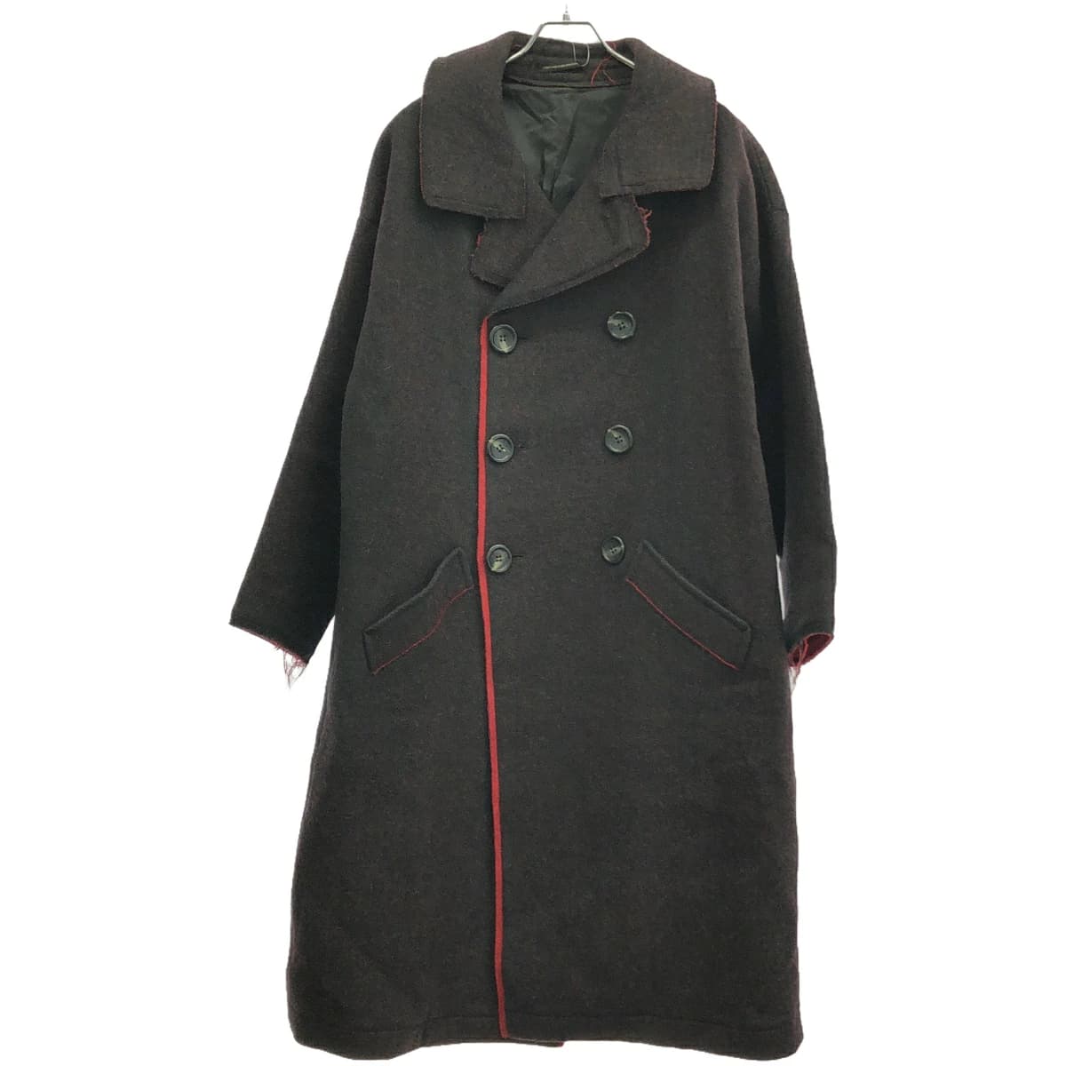 Y's ワイズ 15AW カットオフウールダブルチェスターコート YY-C01-104