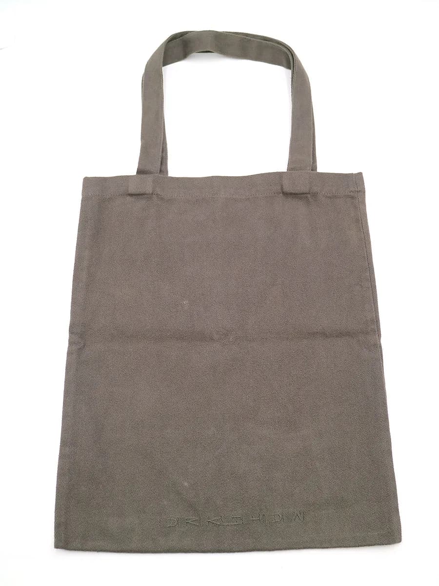 Rick Owens ダークシャドウ ロゴ刺繍トートバッグ