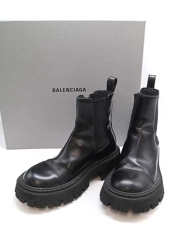 BALENCIAGA バレンシアガ TRACTOR BOOTIE L20 サイドゴアトラクターブーツ