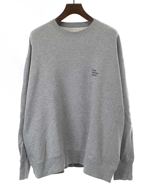 Graphpaper グラフペーパー × ループウィラー 22SS LIMITED EDITION Classic Crew Neck Sweat スウェットトレーナー