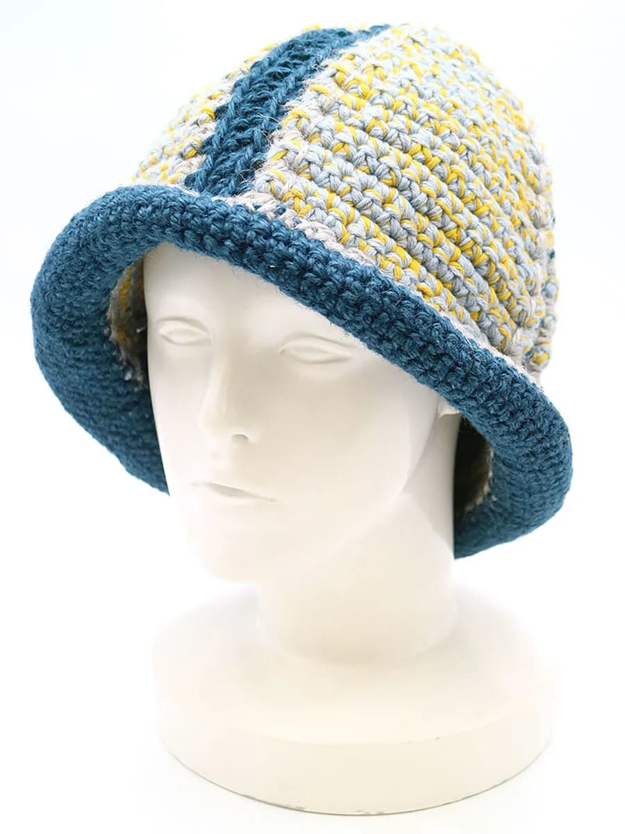 NICHOLAS DALEY ニコラス デイリー 20SS LOOK10 HAND KNITTED BUCKET HAT バケットハット