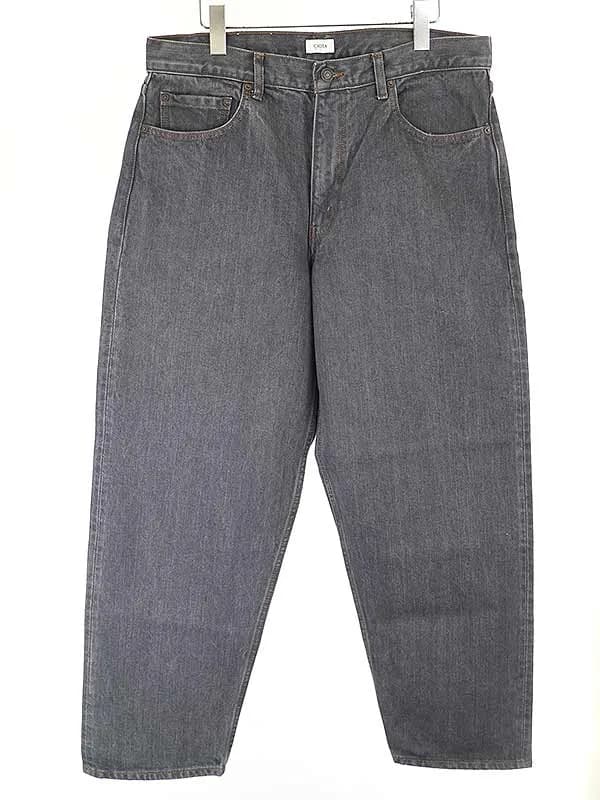 CIOTA シオタ 21AW スビンコットン 13.5oz ワイドテーパードデニムパンツ