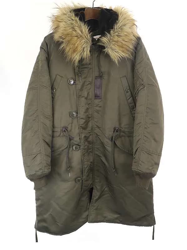 HYKE ハイク 18AW N-3B JACKET BIG-FIT ミリタリーコート