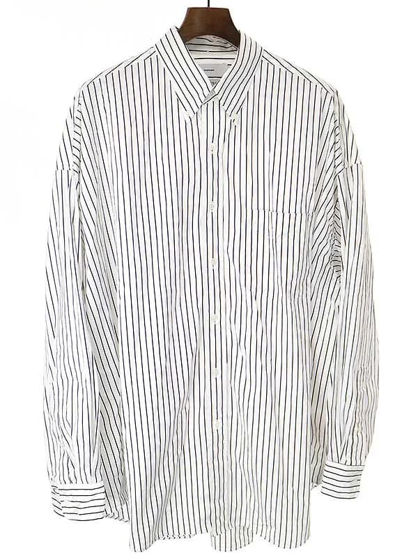 Graphpaper グラフペーパー 22AW THOMAS MASON Oversized B.D. Shirt ボタンダウンシャツ