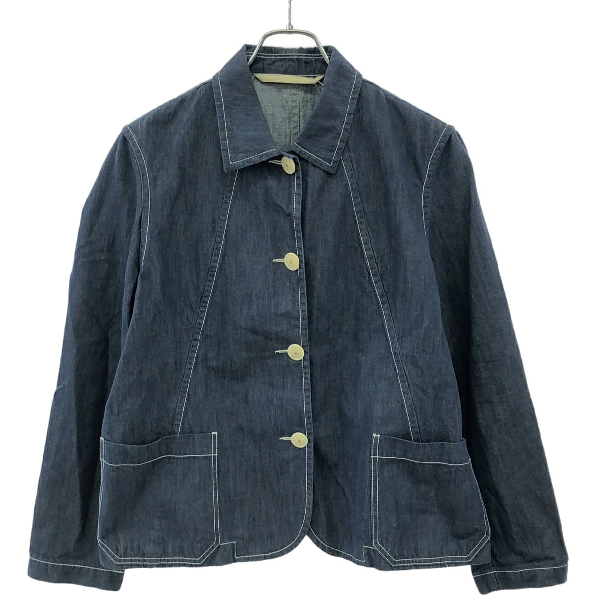 CASEY CASEY ケイシー ケイシー VESTE ORSAN JACKET シャンブレーデニムジャケット 12FV124