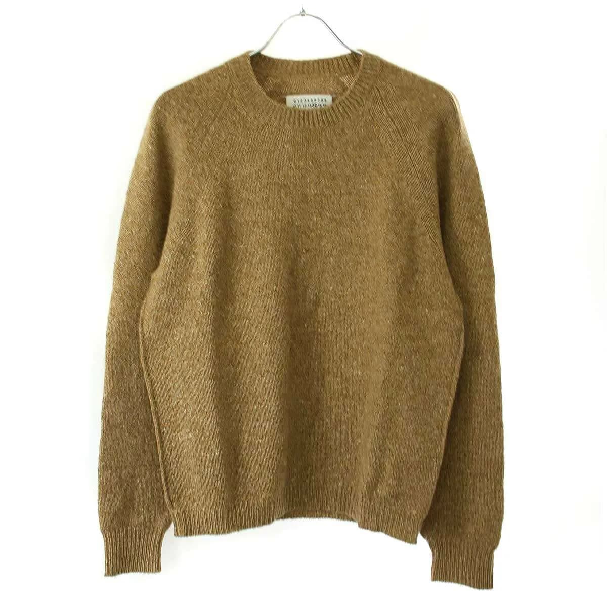 Maison Margiela メゾン マルジェラ 15AW キャメルニットセーター S30GP0169 S15380