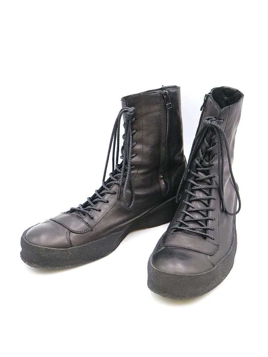 Yohji Yamamoto ヨウジヤマモトプールオム 20SS レースアップブーツ