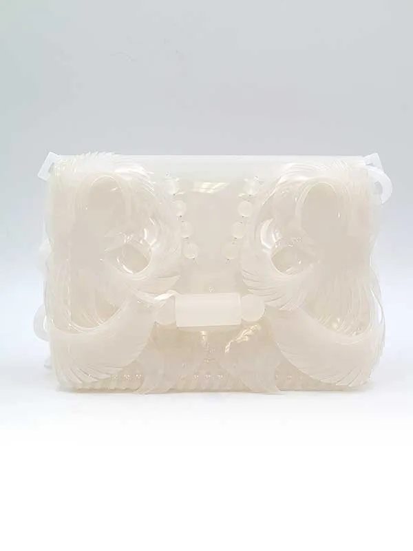 Mame Kurogouchi マメ クロゴウチ 22SS Transparent Sculptural Mini Chain Bag 塩化ビニルチェーンバッグ