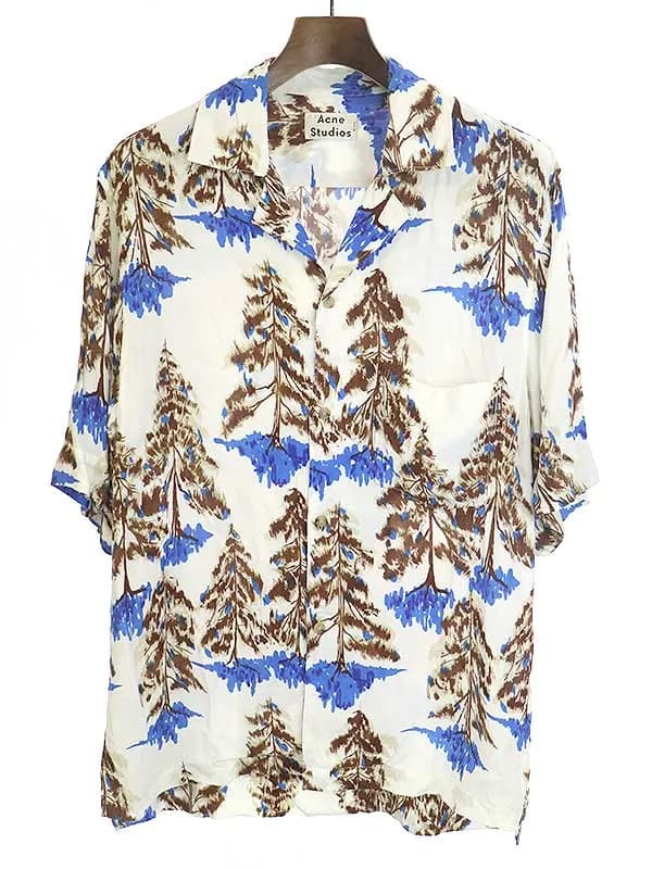Acne Studios アクネストゥディオズ 19SS オープンカラーアロハシャツ