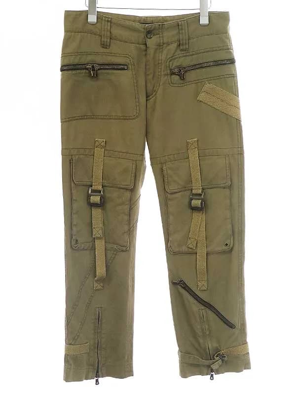 DOLCE&GABBANA ドルチェ&ガッバーナ 2003AW bondage parachute cargo pants ボンテージパラシュートカーゴパンツ