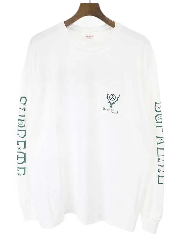 Supreme シュプリーム×サウスツーウエストエイト 21SS ロングスリーブカットソー
