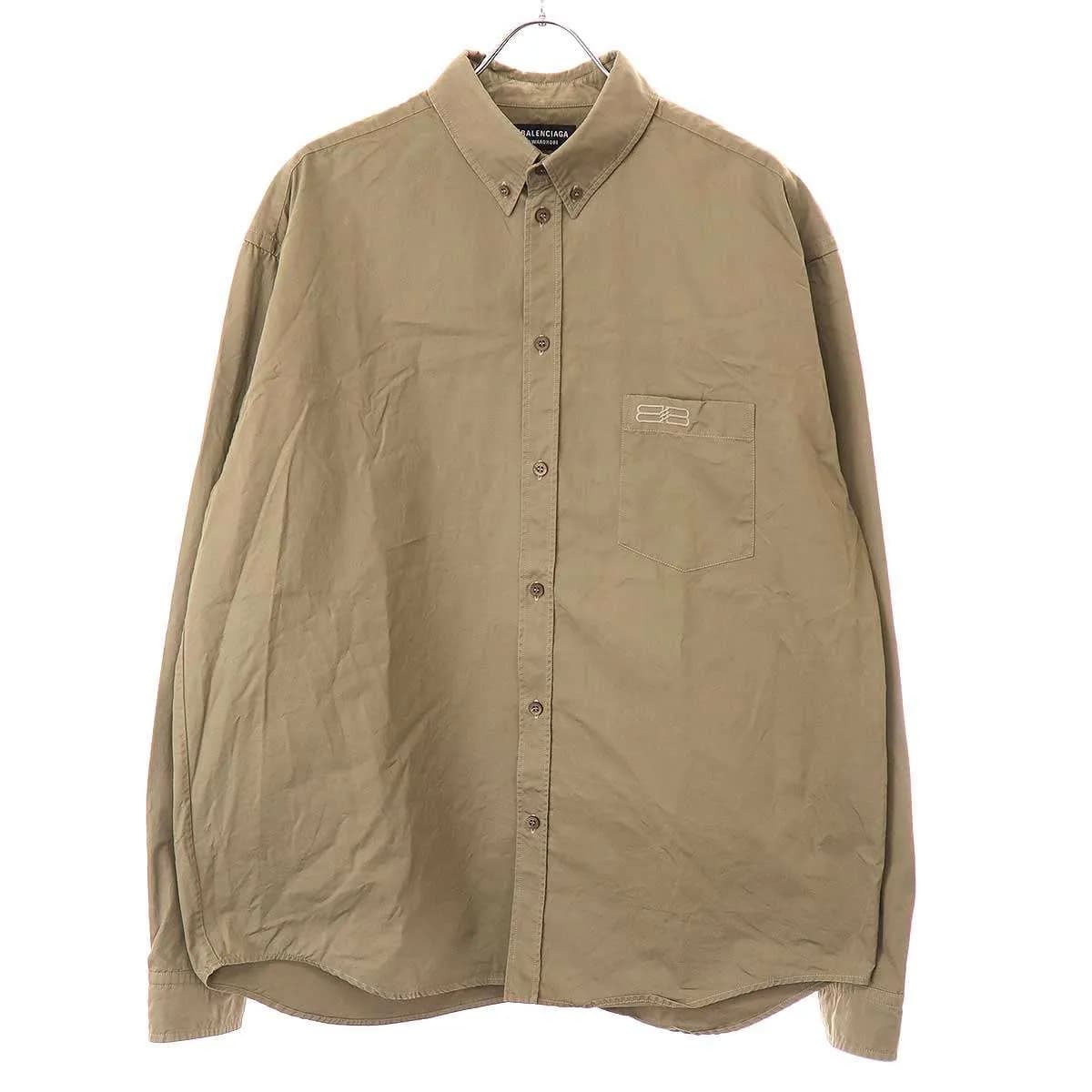 BALENCIAGA バレンシアガ BB Icon Shirt Large Fit ラージフィットシャツ