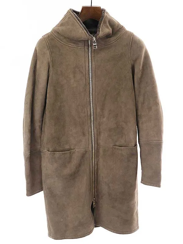HERNO ヘルノ LAVJAP ジップアップムートンコート