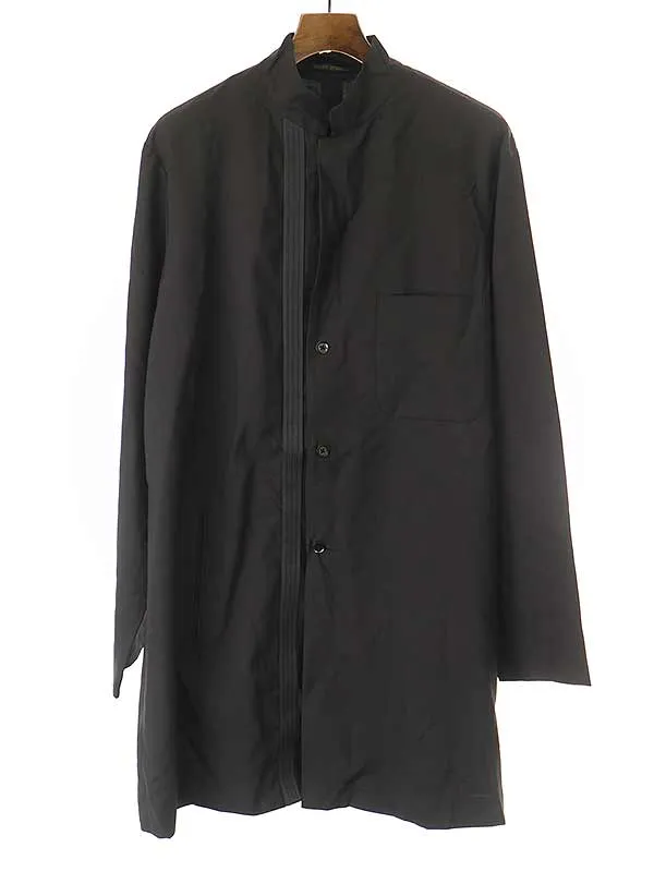 Yohji Yamamoto ヨウジヤマモト プールオム 2000SS アジアの不良 シートベルト ウールスタンドカラージャケット