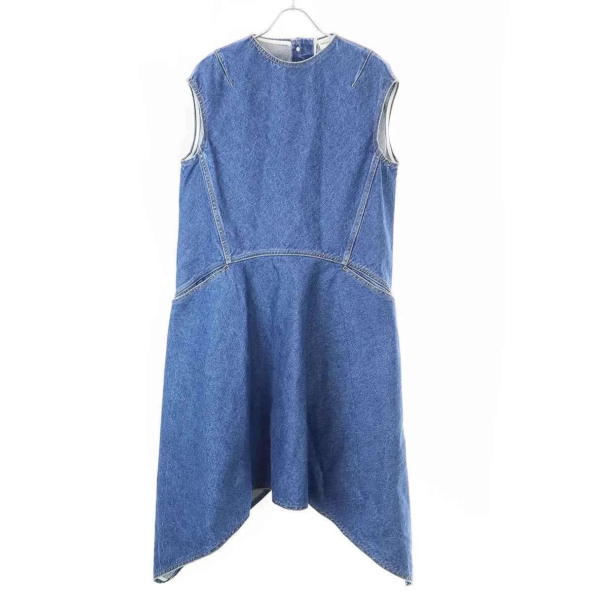 BALENCIAGA バレンシアガ 16AW Mid-length Denim Dress デニム ドレスワンピース 436270 TSB06